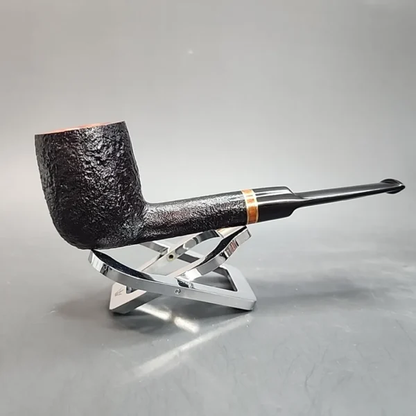 Savinelli Punto Oro Mister G 114 KS, Sandblasted, 6mm, Unsmoked [SOLD OUT] - Image 7