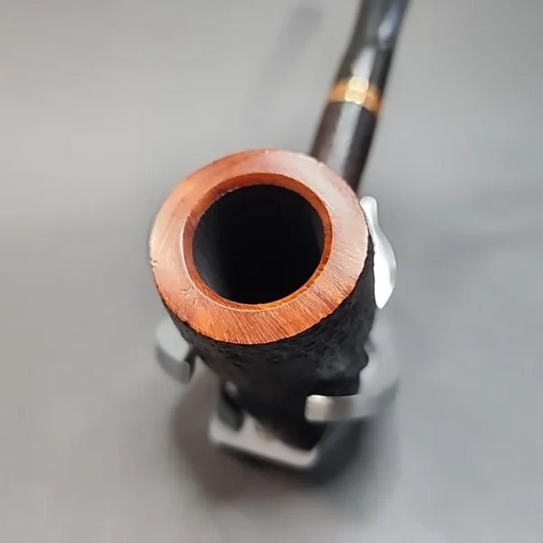 Savinelli Punto Oro Mister G 114 KS, Sandblasted, 6mm, Unsmoked [SOLD OUT] - Image 8