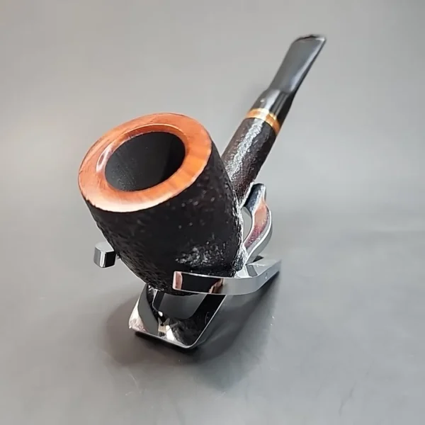 Savinelli Punto Oro Mister G 114 KS, Sandblasted, 6mm, Unsmoked [SOLD OUT] - Image 9
