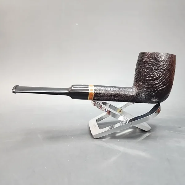 Savinelli Punto Oro Mister G 114 KS, Sandblasted, 6mm, Unsmoked [SOLD OUT] - Image 11
