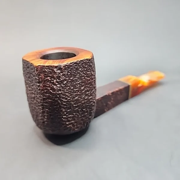 Savinelli Roma Lucite 515 KS, Sandblasted Panel, 6mm, Estate [SOLD OUT] - Image 3