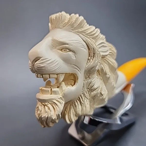 Vintage Block Meerschaum Lion, Unsmoked [SOLD OUT] - Image 3