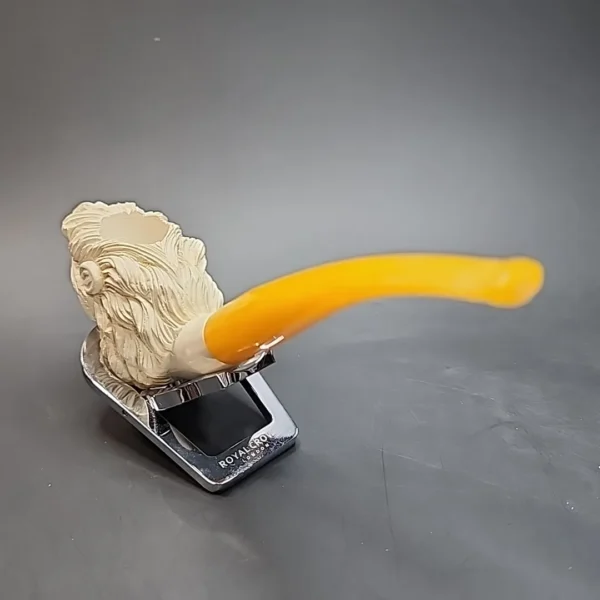 Vintage Block Meerschaum Lion, Unsmoked [SOLD OUT] - Image 5