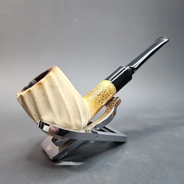 Vintage Swirl Block Meerschaum Pipe, Estate [SOLD OUT] - Image 6