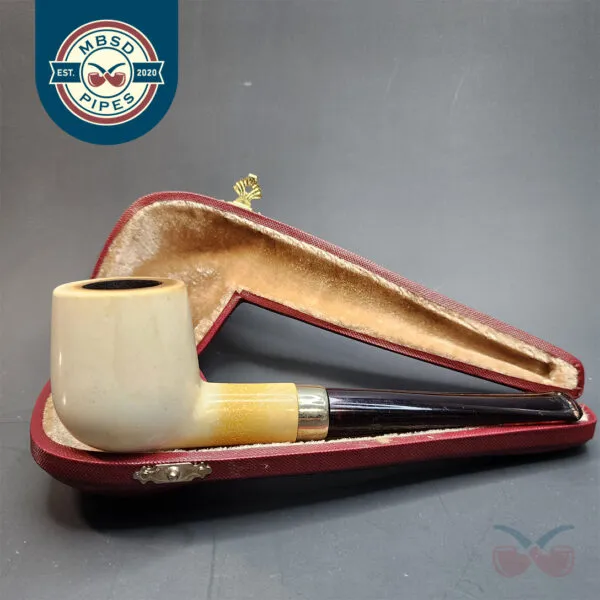 Vintage Block Meerschaum Pipe, Pot [SOLD OUT]