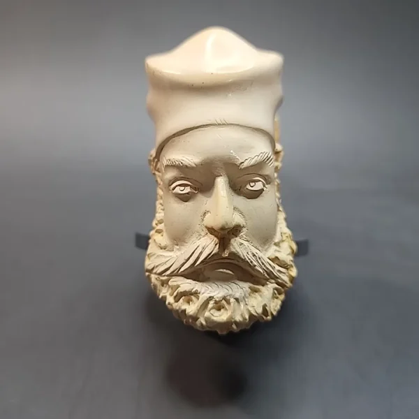1950s - 1960s Turkish Block Meerschaum Pipe, Case, Estate [SOLD OUT] - Image 5