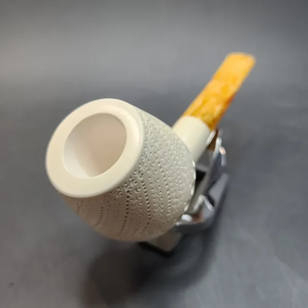 MBSD Meerschaum Deluxe, Devil Anse, Block Meerschaum Pipe, 9mm [SOLD OUT] - Image 5