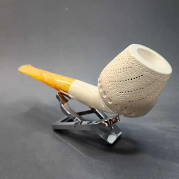 MBSD Meerschaum Deluxe, Devil Anse, Block Meerschaum Pipe, 9mm [SOLD OUT] - Image 7