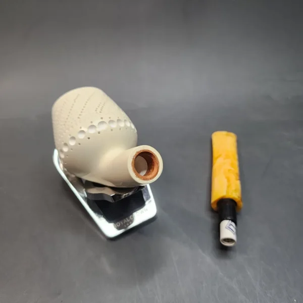 MBSD Meerschaum Deluxe, Devil Anse, Block Meerschaum Pipe, 9mm [SOLD OUT] - Image 12