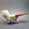 Echt Bernstein Block Meerschaum Pipe, Amber Stem [SOLD OUT] - Image 7