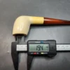 Echt Bernstein Block Meerschaum Pipe, Amber Stem [SOLD OUT] - Image 12