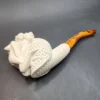 Unsmoked Exotic Block Meerschaum Pipe [SOLD OUT] - Image 8