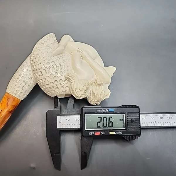 Unsmoked Exotic Block Meerschaum Pipe [SOLD OUT] - Image 10
