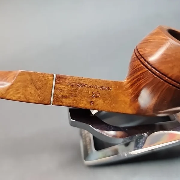 1950s Kaywoodie All Briar 12B S, 4 Hole, Straight Bulldog Pipe [SOLD OUT] - Image 8