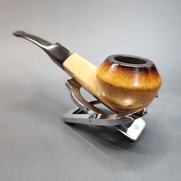 Kiko 109F Genuine Block Meerschaum, Bent Bulldog, African Estates [SOLD OUT] - Image 5