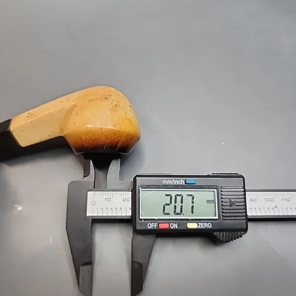 Kiko 109F Genuine Block Meerschaum, Bent Bulldog, African Estates [SOLD OUT] - Image 10