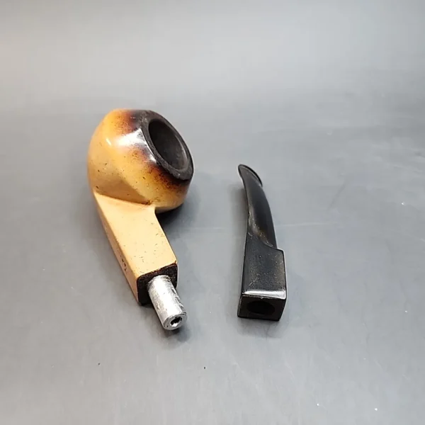Kiko 109F Genuine Block Meerschaum, Bent Bulldog, African Estates [SOLD OUT] - Image 11