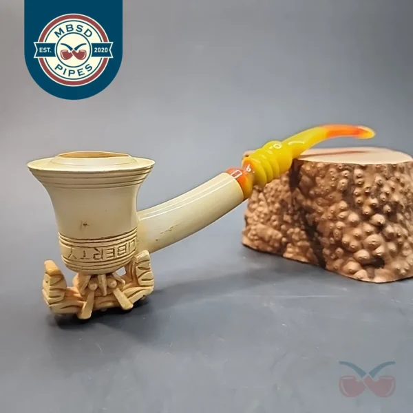 Liberty Bell Block Meerschaum Pipe [SOLD OUT]
