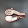 MBSD Meerschaum Deluxe, Rusticated Scoop, Block Meerschaum Pipe, 9mm [SOLD OUT] - Image 3