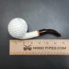 MBSD Meerschaum Deluxe, Golf Ball, Block Meerschaum Pipe, 9mm [SOLD OUT] - Image 12