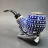 MBSD Meerschaum Blue Silver Lined Block Meerschaum Pipe, Case [SOLD OUT] - Image 8