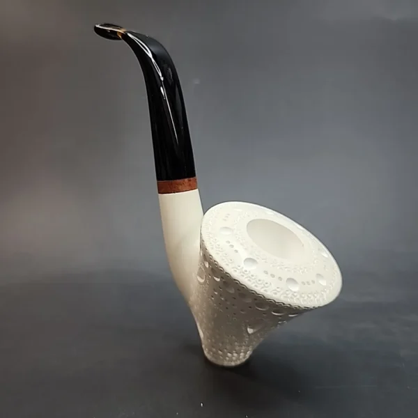 MBSD Meerschaum Deluxe, Dublin Sitter, Block Meerschaum Pipe [SOLD OUT] - Image 5
