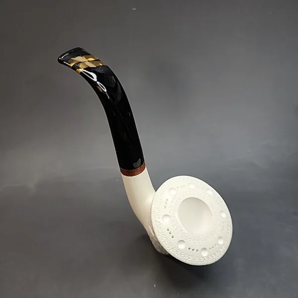 MBSD Meerschaum Deluxe, Dublin Sitter, Block Meerschaum Pipe [SOLD OUT] - Image 6