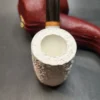 MBSD Meerschaum Deluxe, Rusticated Poker, Block Meerschaum Pipe [SOLD OUT] - Image 7