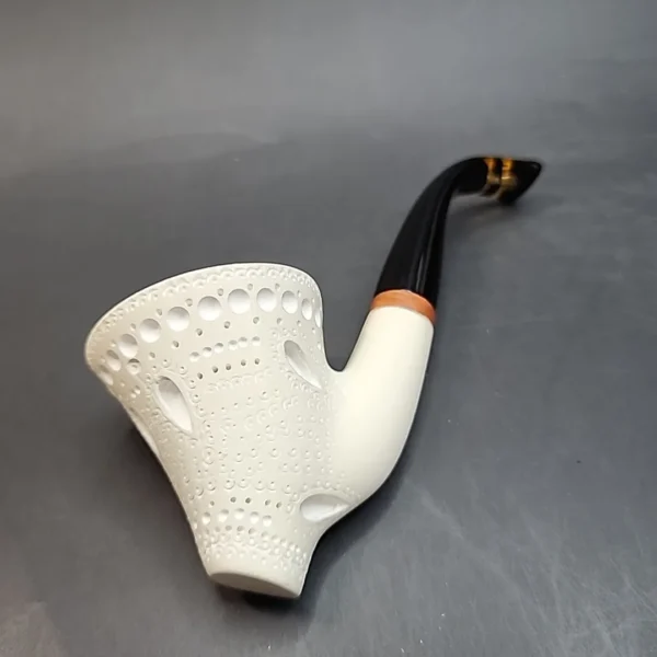 MBSD Meerschaum Deluxe, Dublin Sitter, Block Meerschaum Pipe [SOLD OUT] - Image 8