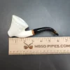 MBSD Meerschaum Deluxe, Dublin Sitter, Block Meerschaum Pipe [SOLD OUT] - Image 9
