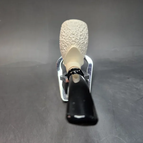 MBSD Meerschaum Deluxe, Partially Rusticated Block Meerschaum Pipe [SOLD OUT] - Image 9