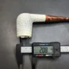 MBSD Meerschaum Deluxe, Rusticated Brandy, Block Meerschaum Pipe, 9mm [SOLD OUT] - Image 10