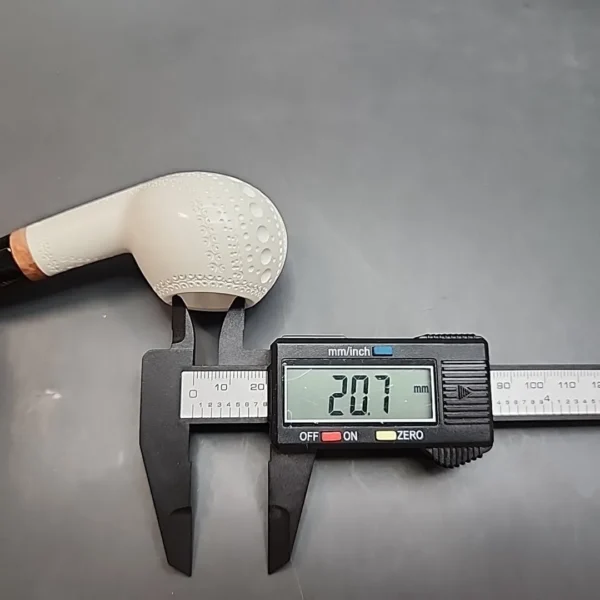MBSD Meerschaum Deluxe, Bent Author, Block Meerschaum Pipe [SOLD OUT] - Image 11