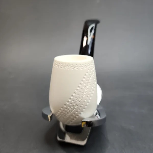 MBSD Meerschaum Deluxe, Bent Billiard, Block Meerschaum Pipe [SOLD OUT] - Image 5