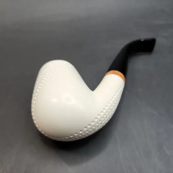 MBSD Meerschaum Deluxe, Bent Billiard, Block Meerschaum Pipe [SOLD OUT] - Image 9