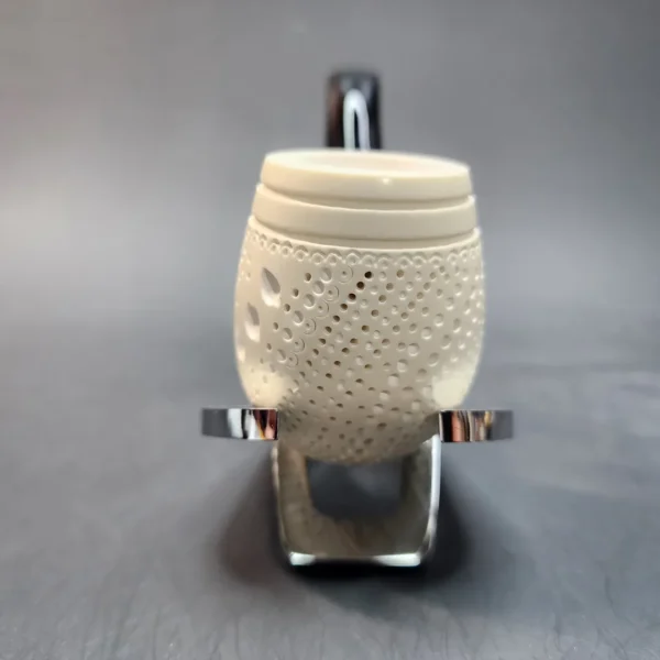 MBSD Meerschaum Deluxe, Bent Billiard Block Meerschaum Pipe [SOLD OUT] - Image 6