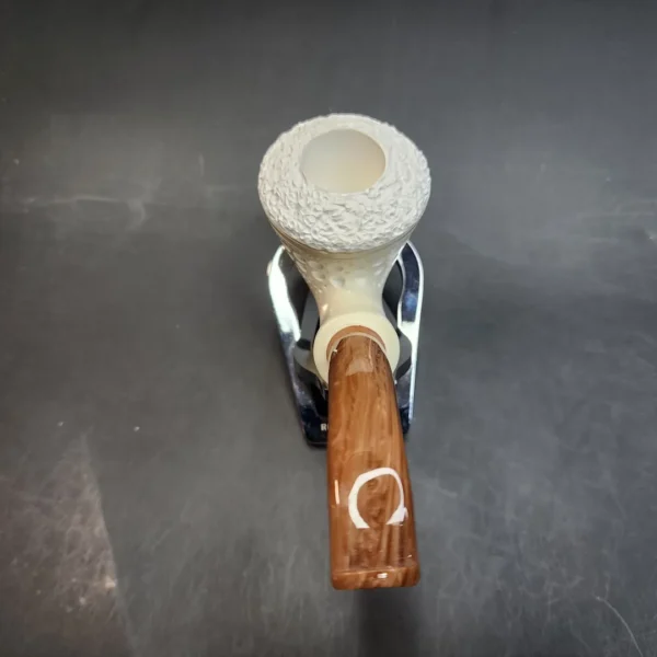 MBSD Meerschaum Deluxe, Bent Dublin, Block Meerschaum Pipe, 9mm [SOLD OUT] - Image 8