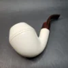 MBSD Meerschaum Deluxe Bent Rhodesian, Block Meerschaum Pipe, 9mm [SOLD OUT] - Image 9