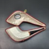 MBSD Meerschaum Deluxe, Horn, Block Meerschaum Pipe, 9mm - Image 3