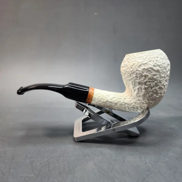 MBSD Meerschaum Deluxe, Sandblasted Acorn, Block Meerschaum Pipe [SOLD OUT] - Image 6