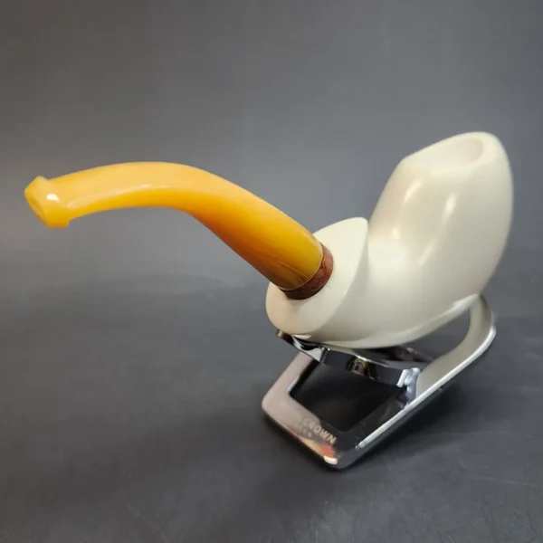 MBSD Meerschaum Deluxe, Freehand Block Meerschaum Pipe, 9mm [SOLD OUT] - Image 6