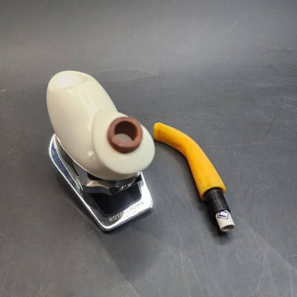 MBSD Meerschaum Deluxe, Freehand Block Meerschaum Pipe, 9mm [SOLD OUT] - Image 9
