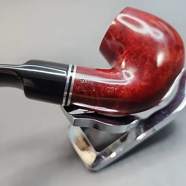 Peterson Killarney Red 221, Bent Billiard, Fishtail [SOLD OUT] - Image 7