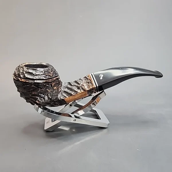 Peterson Dublin Filter Rusticated 80s, Fishtail, 9mm [SOLD OUT] - Image 3
