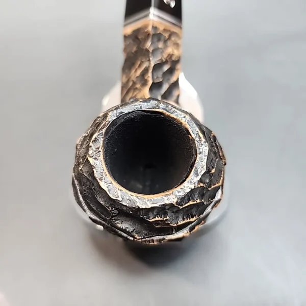 Peterson Dublin Filter Rusticated 80s, Fishtail, 9mm [SOLD OUT] - Image 5