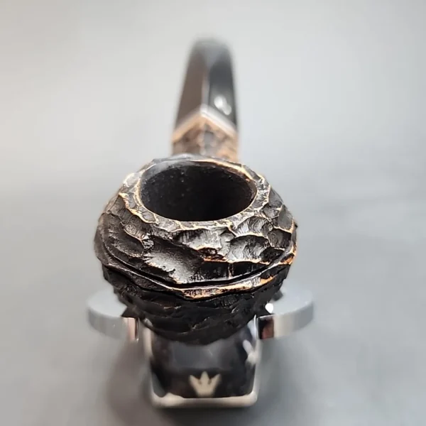Peterson Dublin Filter Rusticated 80s, Fishtail, 9mm [SOLD OUT] - Image 6