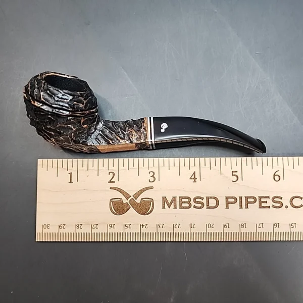 Peterson Dublin Filter Rusticated 80s, Fishtail, 9mm [SOLD OUT] - Image 9