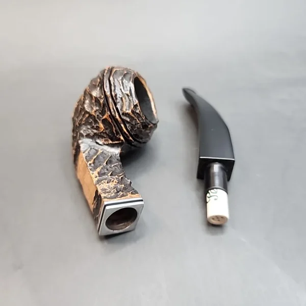 Peterson Dublin Filter Rusticated 80s, Fishtail, 9mm [SOLD OUT] - Image 11