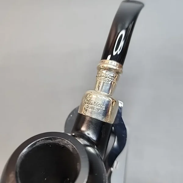 Peterson Ebony Spigot 999, Bent Rhodesian, Fishtail [SOLD OUT] - Image 4
