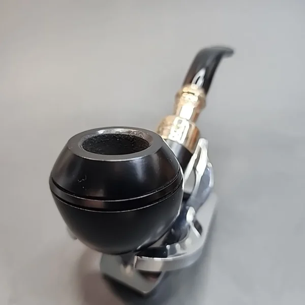 Peterson Ebony Spigot 999, Bent Rhodesian, Fishtail [SOLD OUT] - Image 5